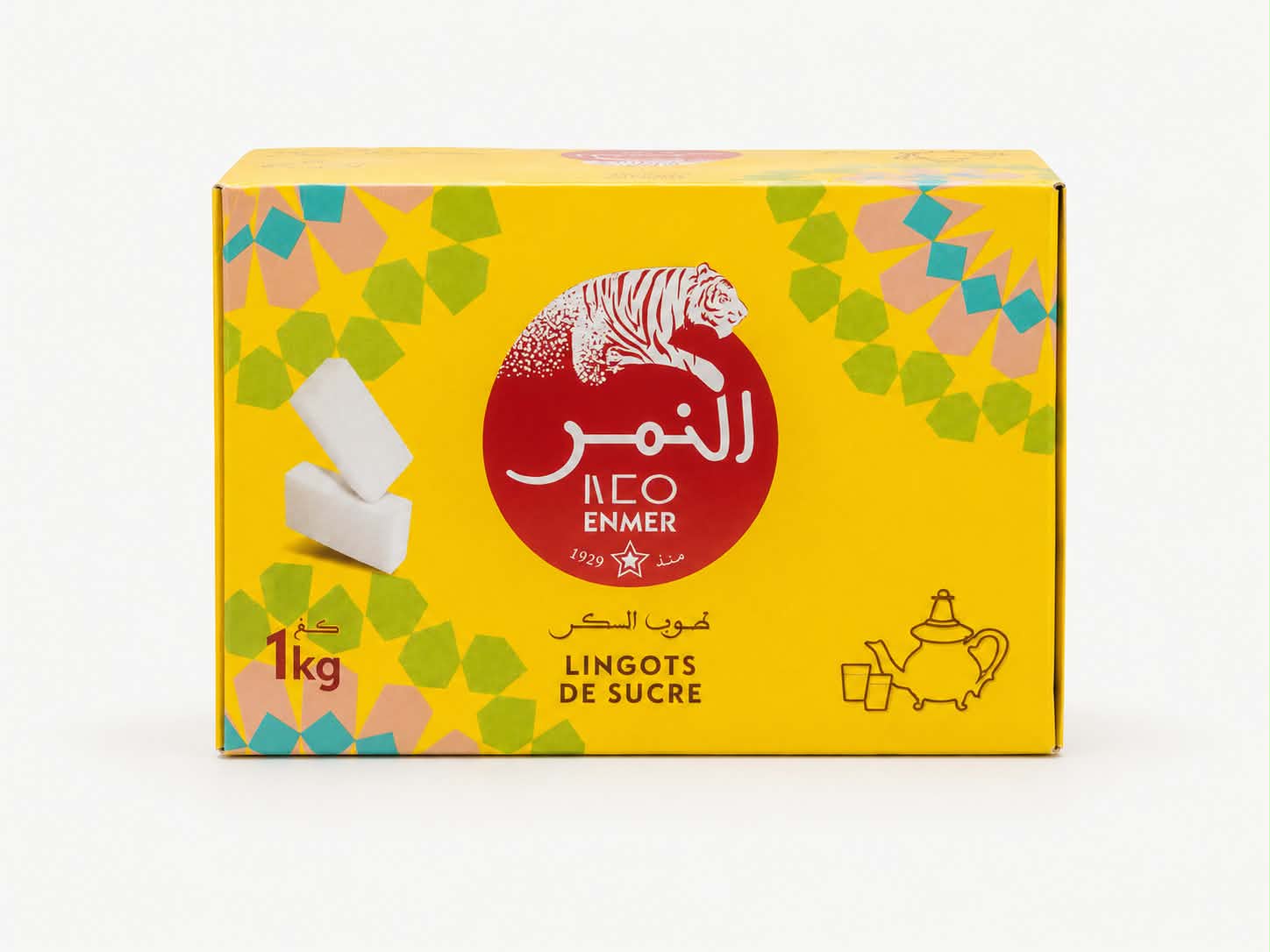 سكر مكعبات | Azúcar en terrones Léo Enmer — 1kg