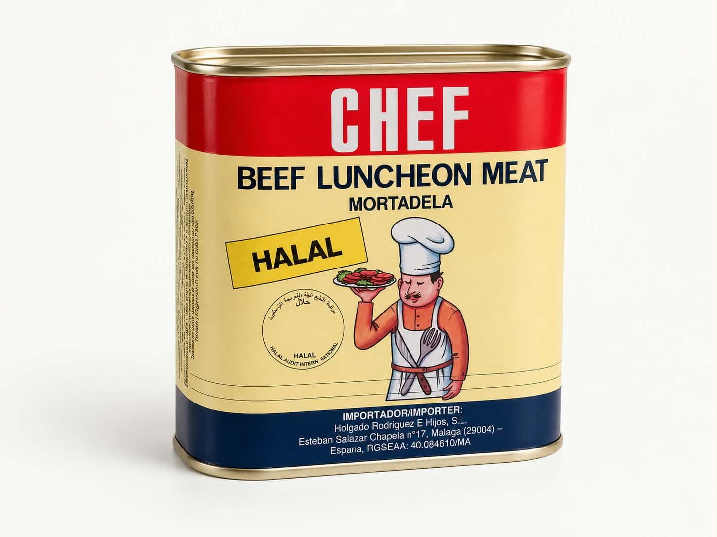 Chef Beef Luncheon Meat / Mortadela de Ternera Halal