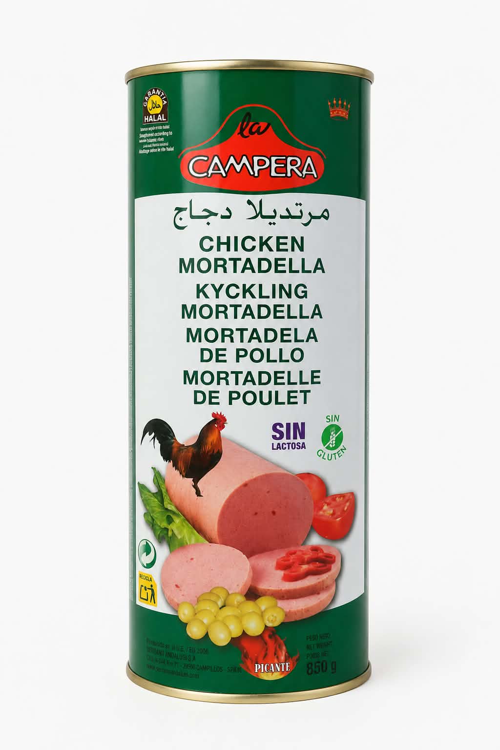La Campera Chicken Mortadella 850g