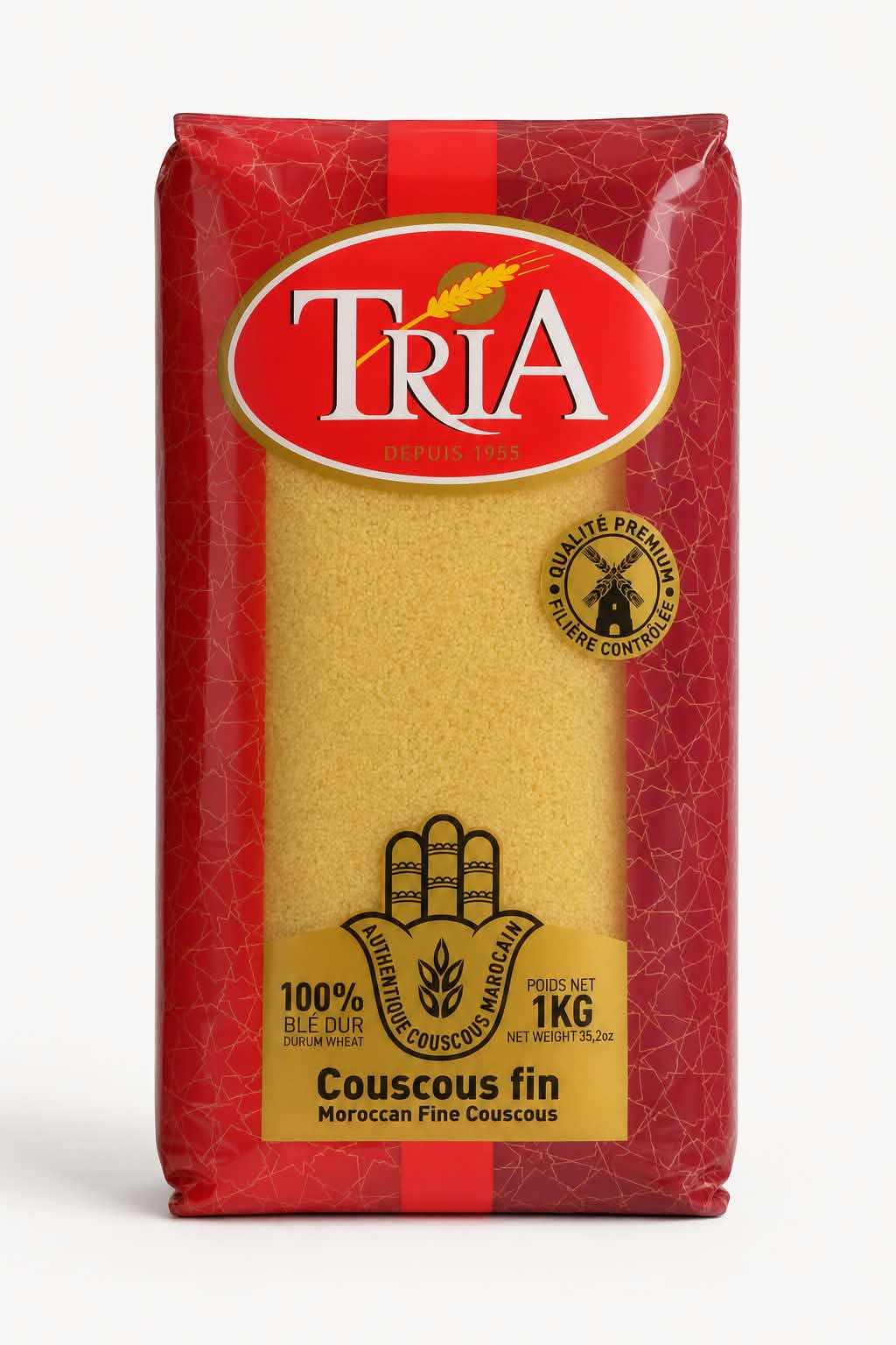 كسكس رقيق TRA | Cuscús fino TRA — 1 kg