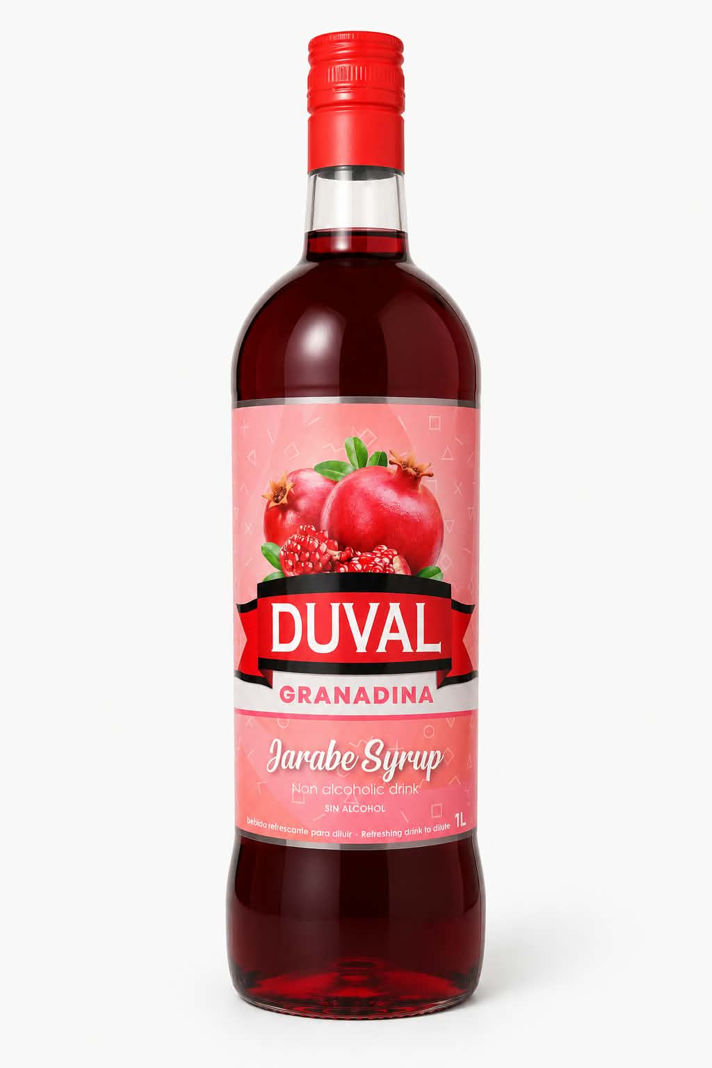 Duval Granadina Jarabe Syrup 1L