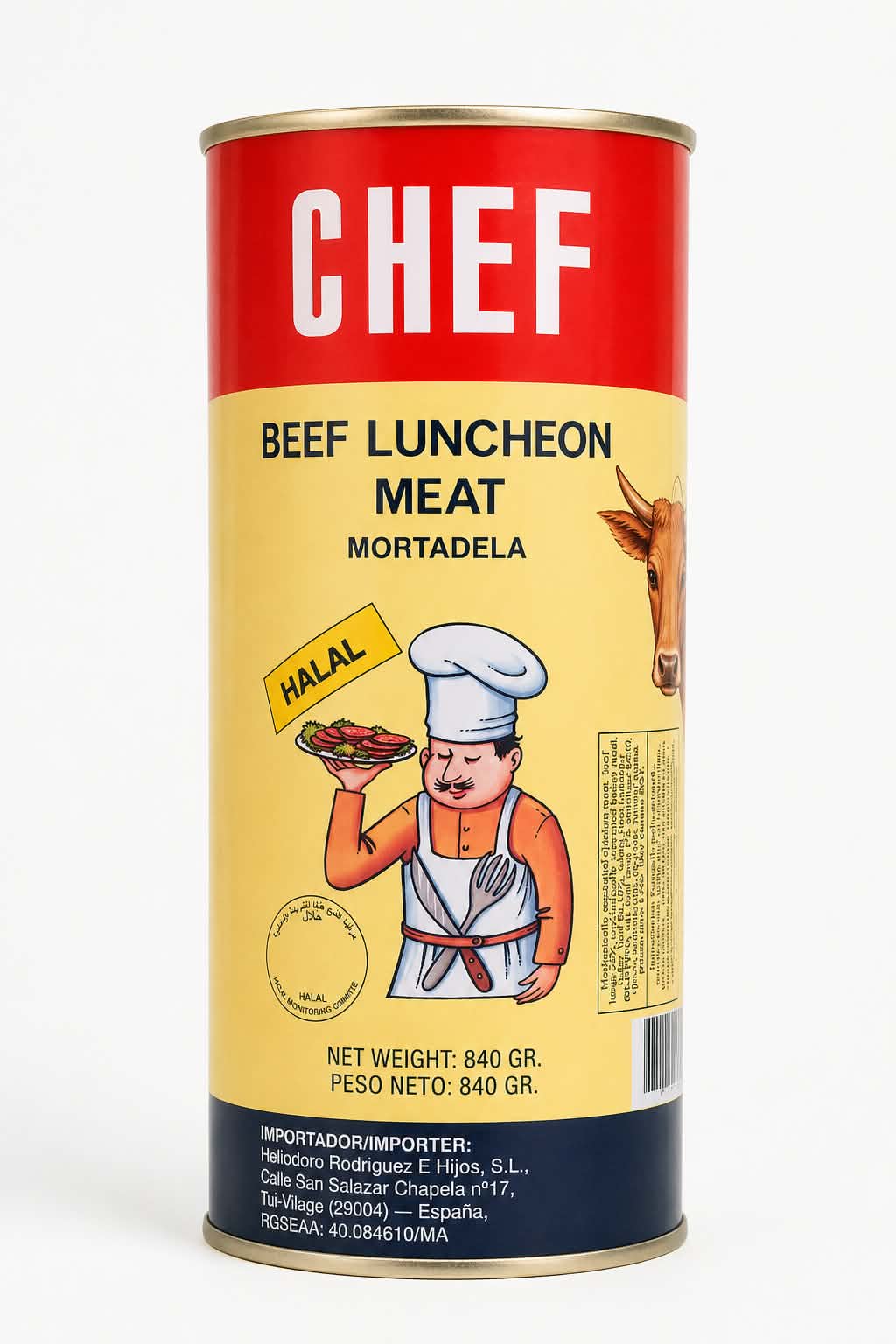 Beef Luncheon Meat 840g