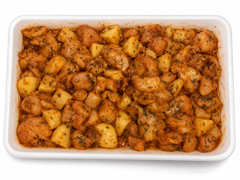 pinchitos de pollo aliñados