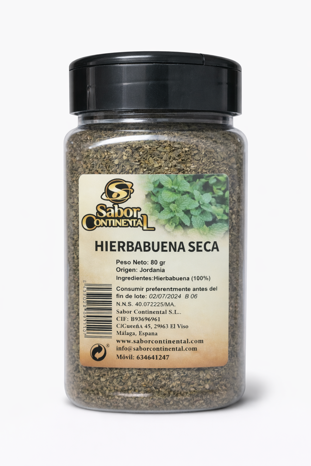 HIERBABUENA SECA | النعناع المجفف