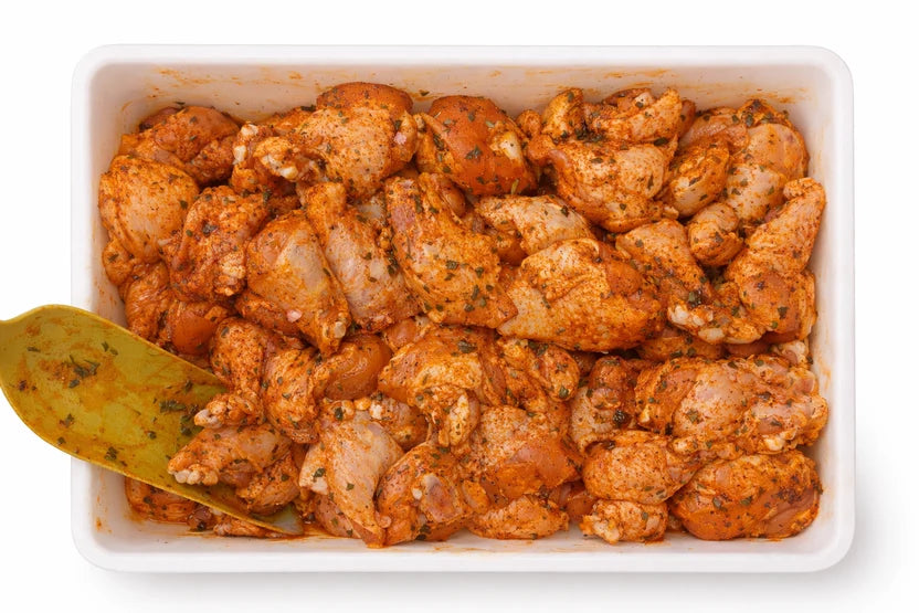 blanquita de pollo aliñados